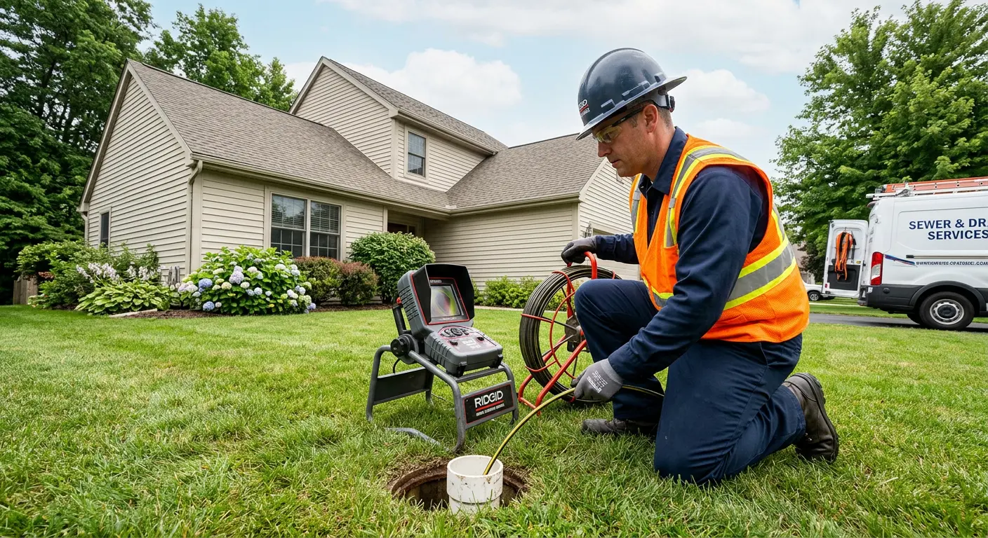 Sewer Line Repair in Annville, PA